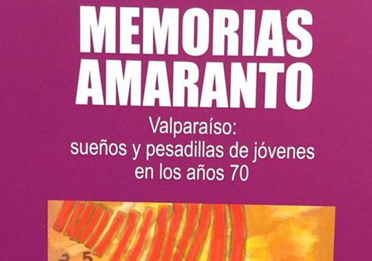 Memorias Amaranto. Valparaíso: sueños y pesadillas de jóvenes en los años 70. Presentation of the book by Rosa Gutiérrez Silva. Fòrum de Debats. 11/06/2019. Centre Cultural La Nau. 19:00h
